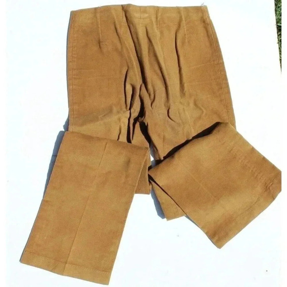 Vtg 1970s H.I.S. For Her High Waist Wide Leg Trousers Hippie Disco Pants - Picture 3 of 3